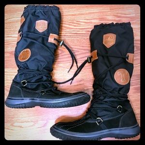 Tommy Hilfiger Black Winter Boots